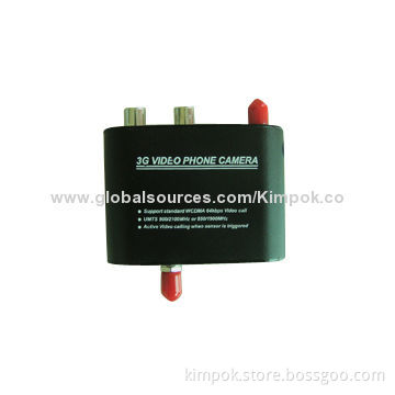 3G wireless hidden camera, see wireless live video anywhere from mobile phone with simply operation